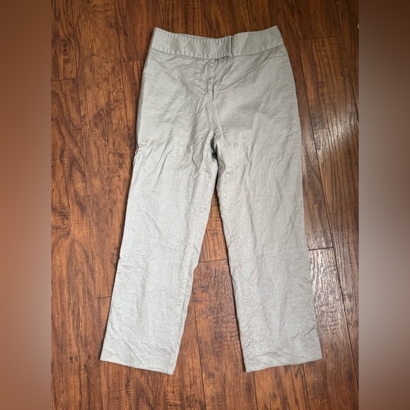 Vintage Valentino Gray Cropped Chinos PantsSize Small